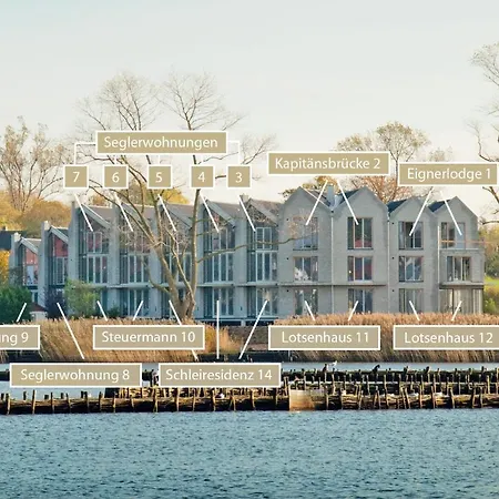 Urlaubsart - Seglerwohnung 8 In Am Ostseefjord Schlei Апартаменты Каппельн